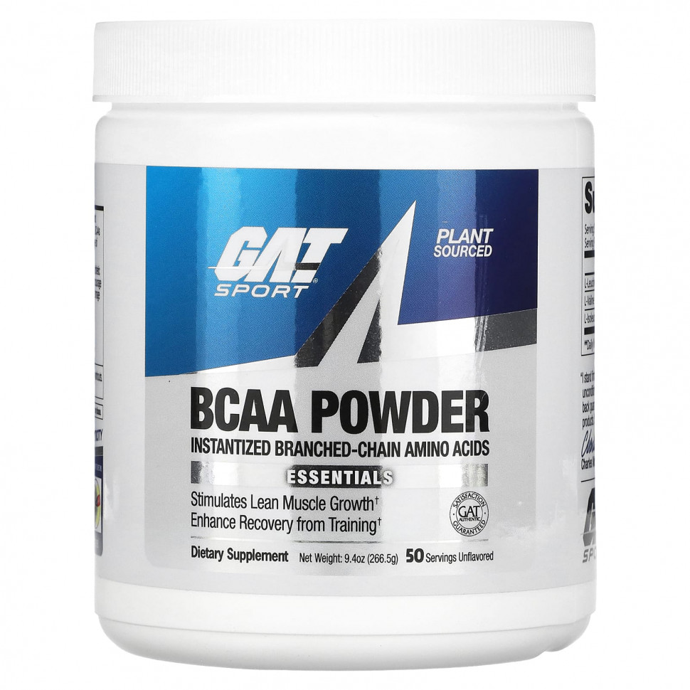 ���� ������ (Iherb) GAT, BCAA � �������, ��� �������, 266,5 � (9,4 �����), ������ �� 4240 ���
