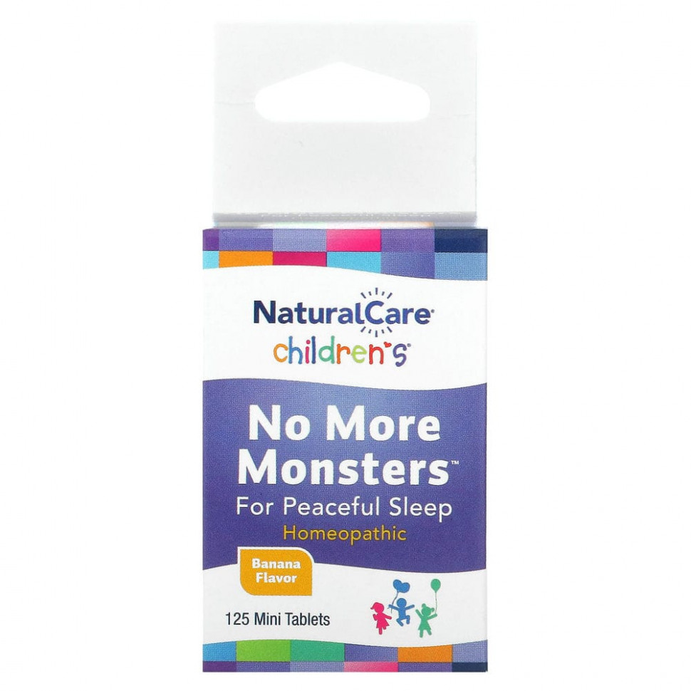 ���� ������ (Iherb) NatraBio, Children's No More Monsters, ���������� ��� �����, � ����������� ������ ������, 125 ����-��������, ������ �� 1810 ���