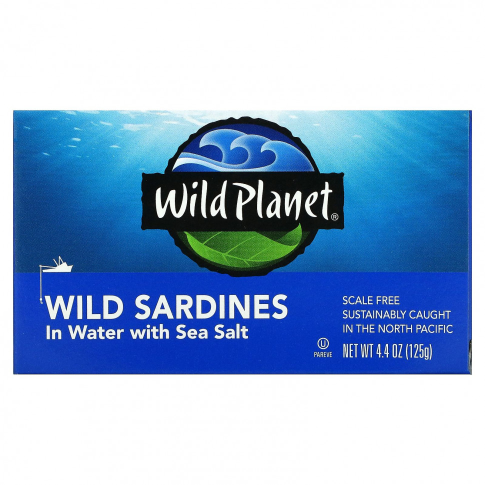   (Iherb) Wild Planet,       , 4,4  (125 )    -     , -, 