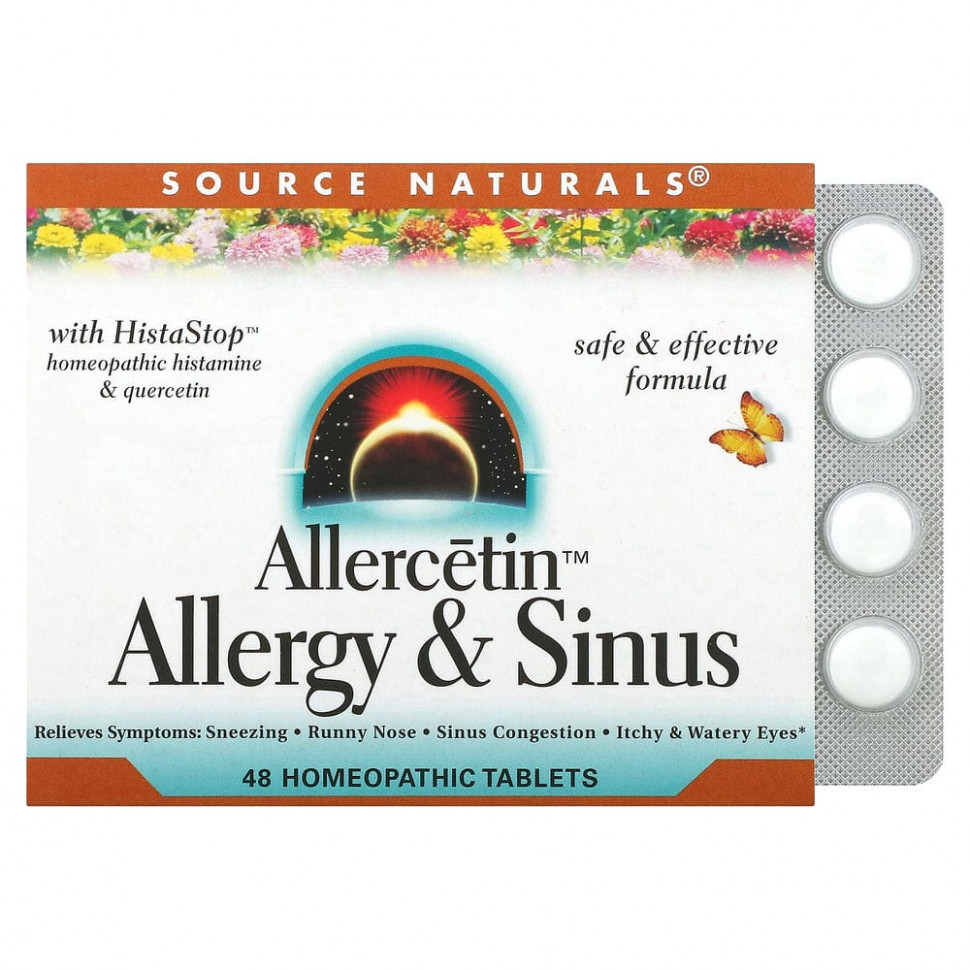   (Iherb) Source Naturals, Allercetin,      , 48     -     , -, 