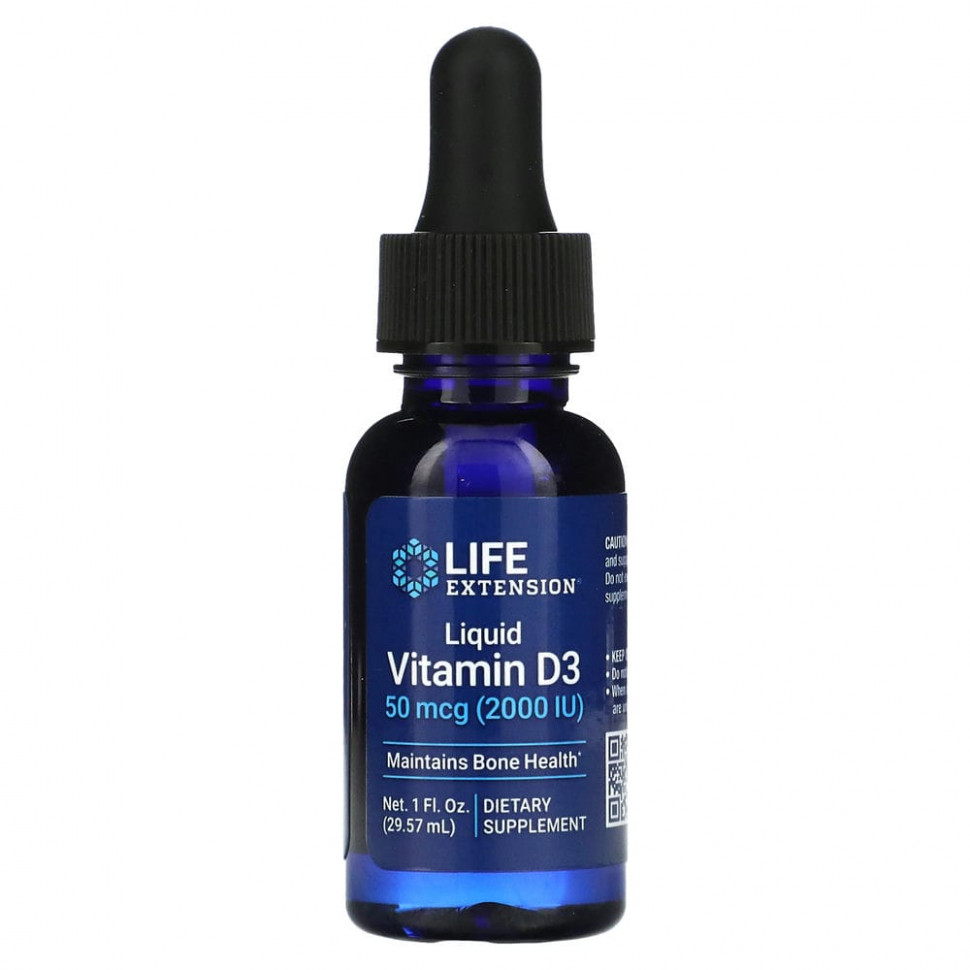 ���� ������ (Iherb) Life Extension, ������ ������� D3, 2000 ��, 29,57 ��, ������ �� 3140 ���