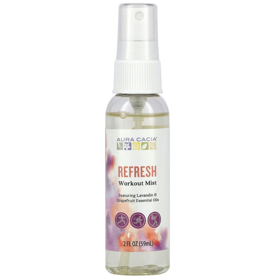   (Iherb) Aura Cacia, Refresh,   , 59  (2 . )    -     , -, 