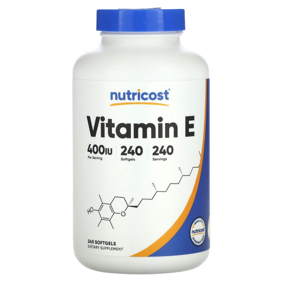   (Iherb) Nutricost,  E, 400 , 240      -     , -, 