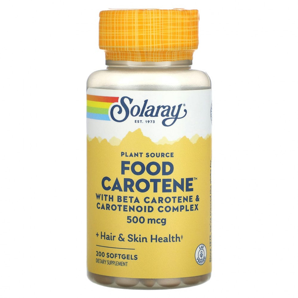 ���� ������ (Iherb) Solaray, ������������ ������� �������, 500 ���, 200 ������, ������ �� 2930 ���
