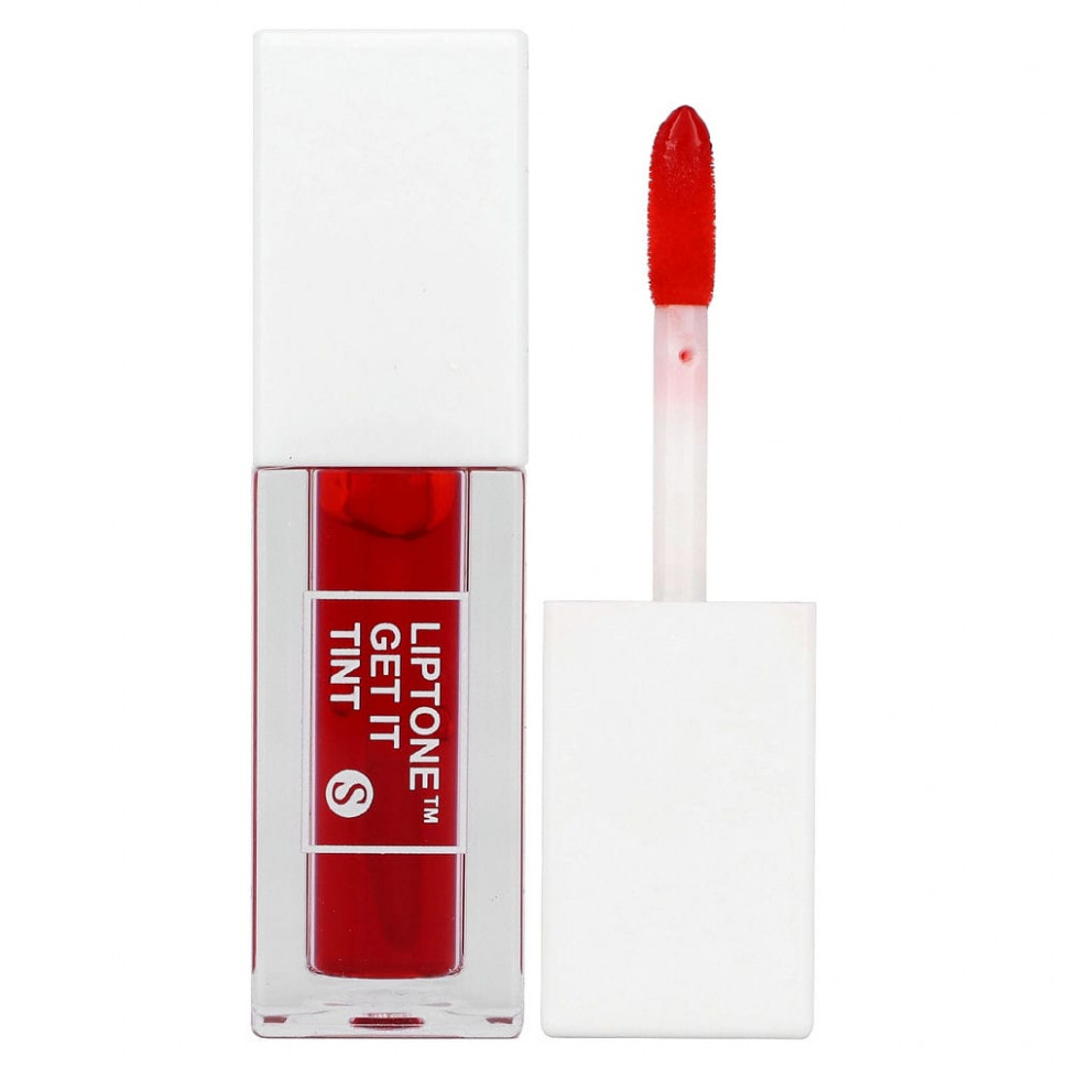   (Iherb) Tony Moly, LIPTONE Get It Tint S, 04 Red Hot`` 3     -     , -, 