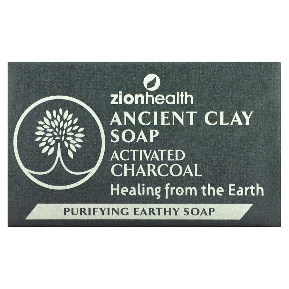 ���� ������ (Iherb) Zion Health, Ancient Clay Soap, �������������� �����, 170 � (6 �����), ������ �� 1380 ���