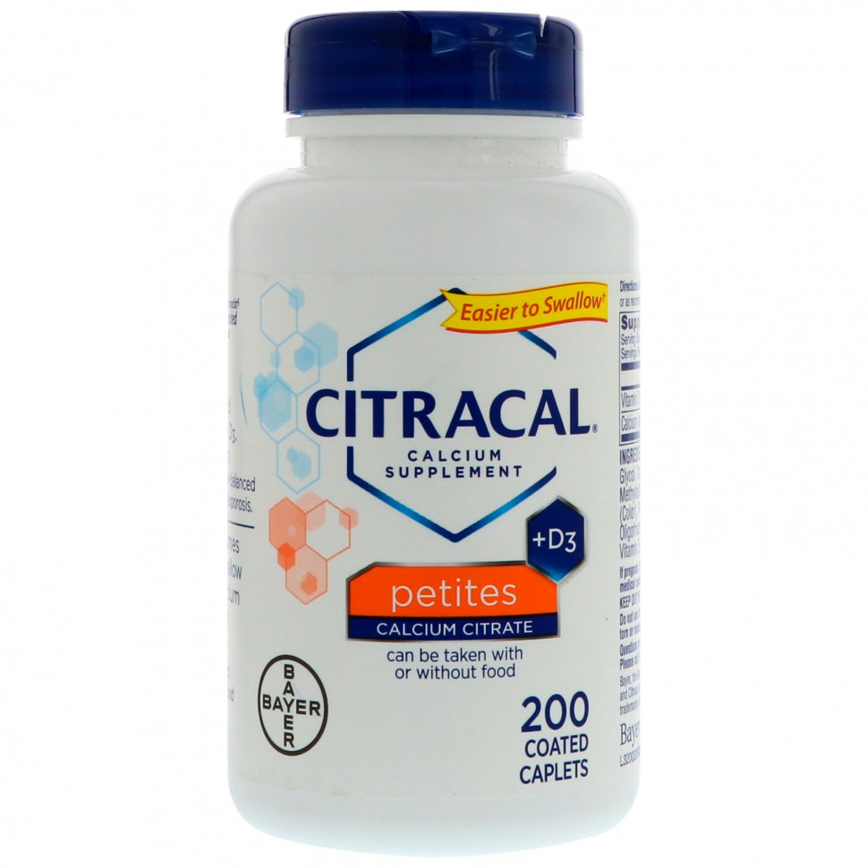   (Iherb) Citracal,   + D3,  , 200        -     , -, 