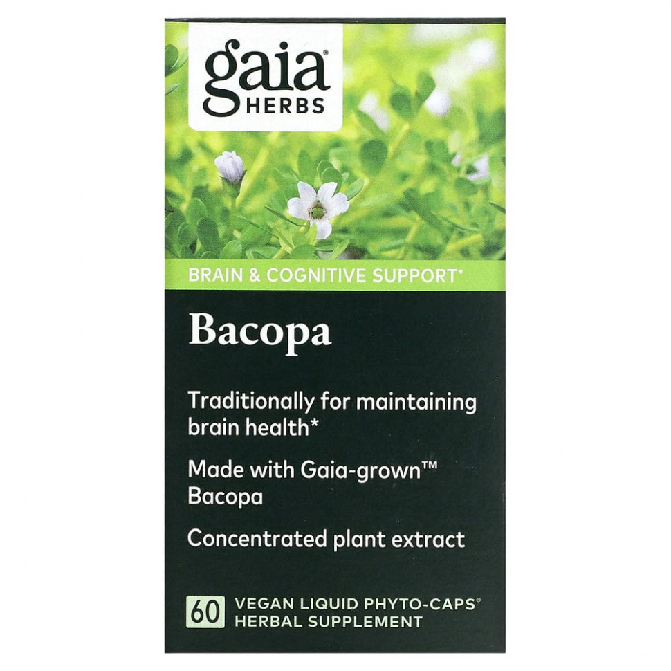 ���� ������ (Iherb) Gaia Herbs, ������, 60 ��������� ������ Phyto-Cap, ������ �� 3120 ���