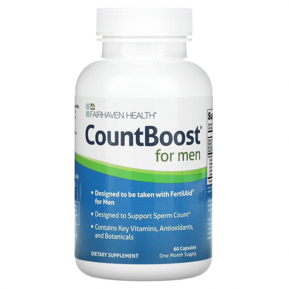 ���� ������ (Iherb) Fairhaven Health, CountBoost ��� ������, 60 ������, ������ �� 4680 ���