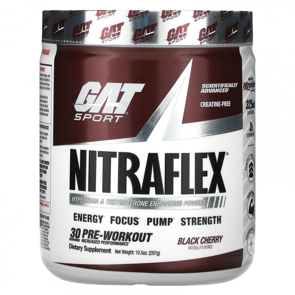   (Iherb) GAT, Sport, NITRAFLEX,  , 297  (10,5 )    -     , -, 