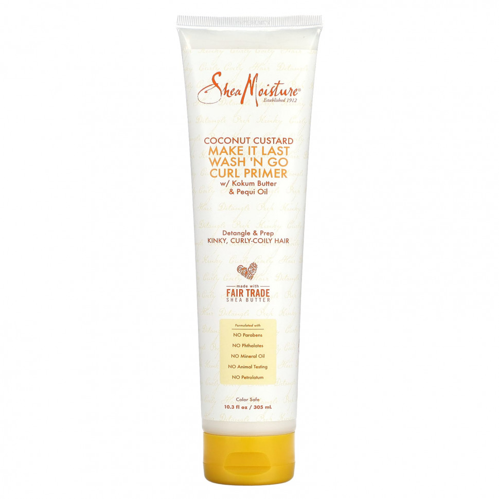   (Iherb) SheaMoisture, Make It Last Wash 'N Go Curl Primer,  , 305  (10,3 . )    -     , -, 