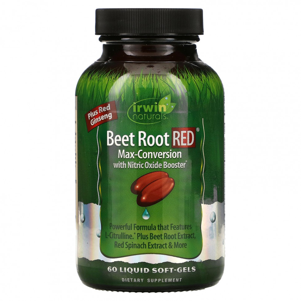 ���� ������ (Iherb) Irwin Naturals, Beet Root RED, ������������ ��������� � ����������� ����� �����, 60 ������ ������ � ������ ������������, ������ �� 4970 ���