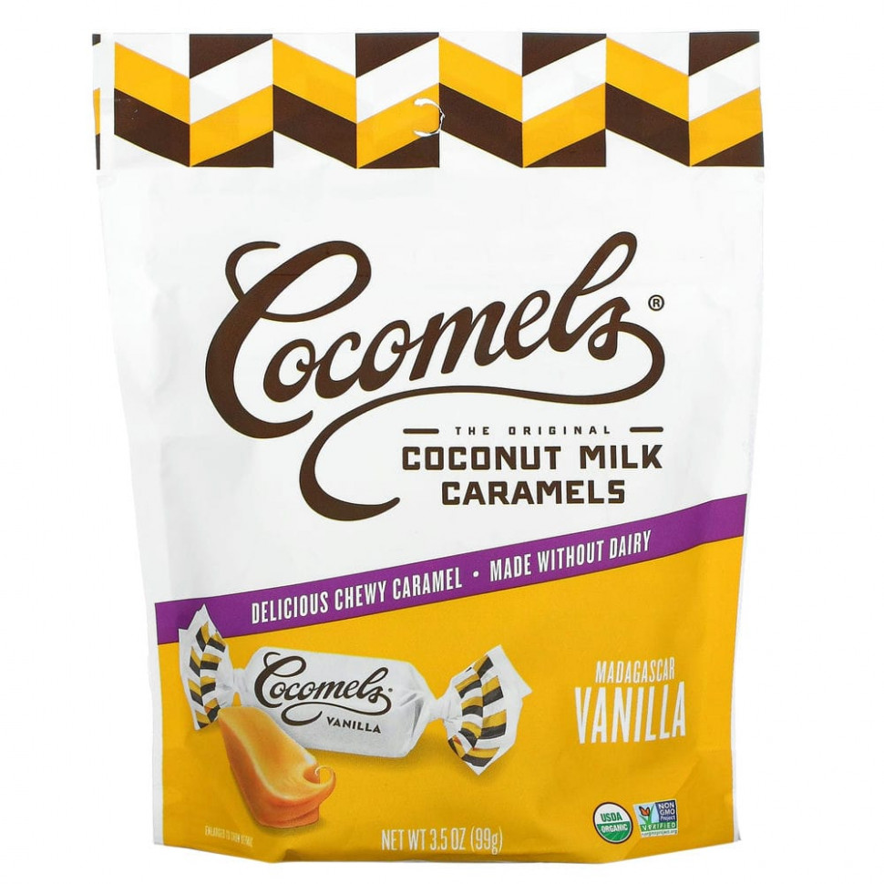���� ������ (Iherb) Cocomels, �������� �� ��������� ������, �������������� ������, 100 � (3,5 �����), ������ �� 1020 ���