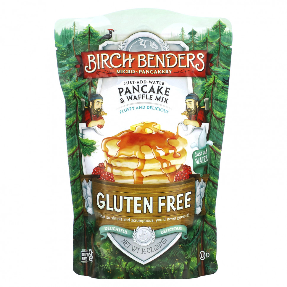 ���� ������ (Iherb) Birch Benders, ����� ��� ������ � ������, ��� �������, 397 � (14 �����), ������ �� 1700 ���