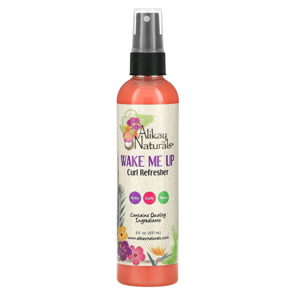   (Iherb) Alikay Naturals, Curl Refresher, Wake Me Up, 237  (8 . )    -     , -, 