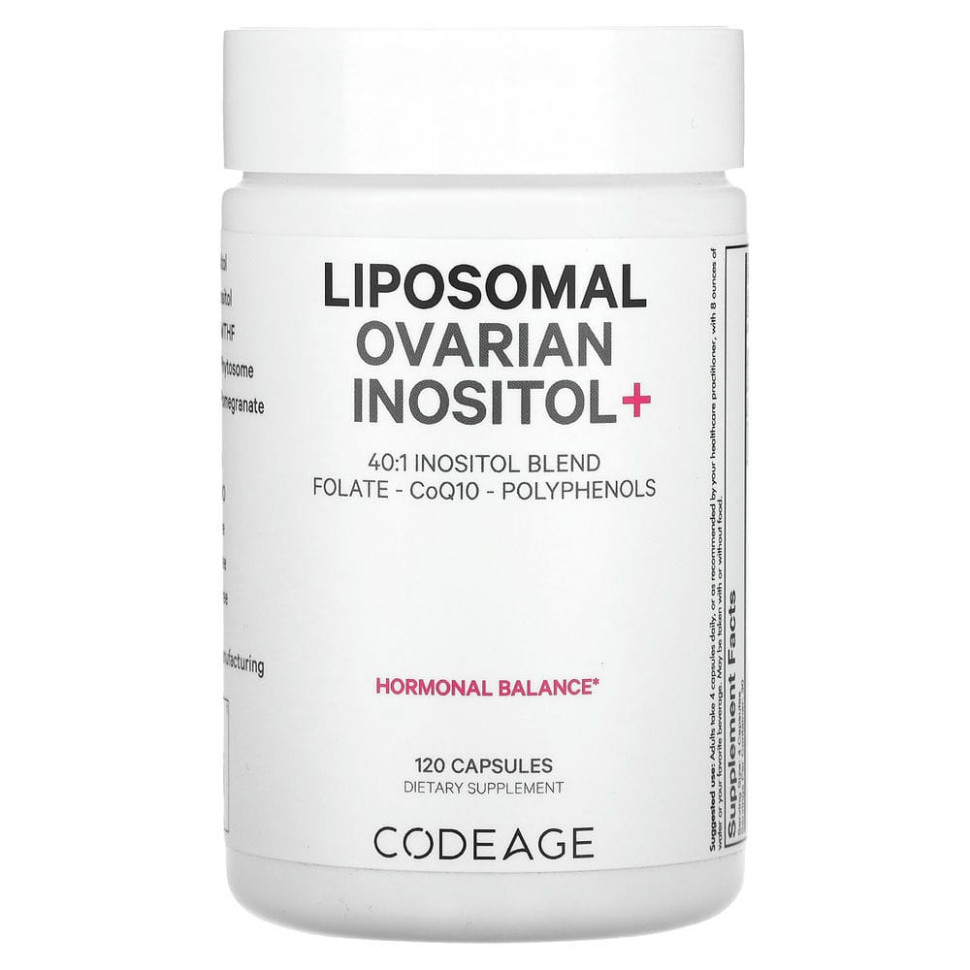 ���� ������ (Iherb) Codeage, Liposomal, ������ ��� ��������, 120 ������, ������ �� 6180 ���