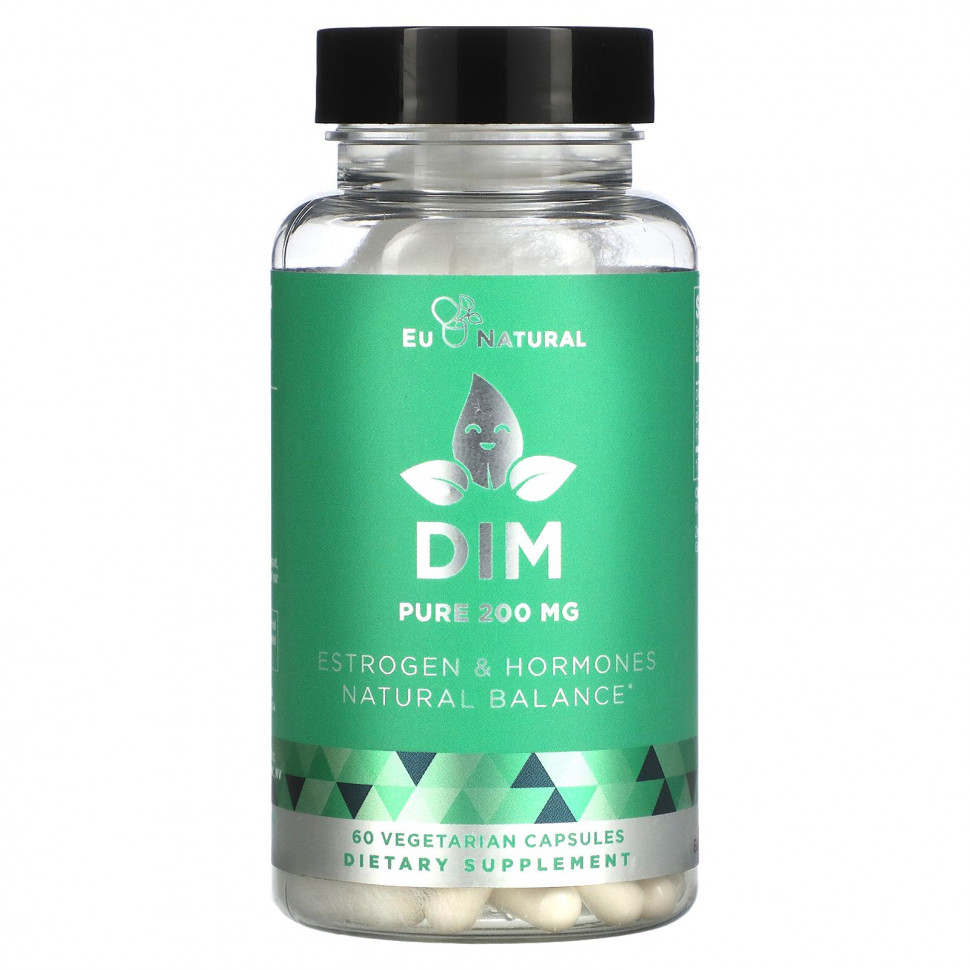 ���� ������ (Iherb) Eu Natural, DIM, 200 ��, 60 �������������� ������, ������ �� 4300 ���