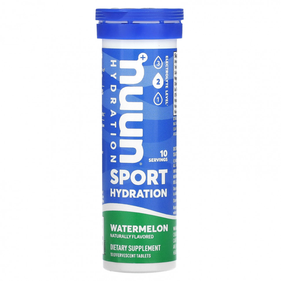 ���� ������ (Iherb) Nuun, Hydration, Sport, ������� � �������������, �����, 10 ��������, ������ �� 1420 ���