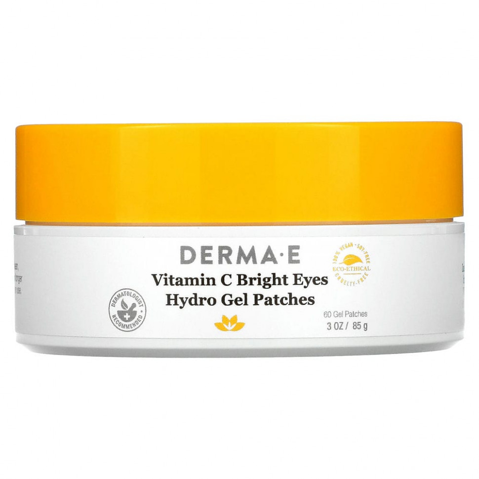   (Iherb) Derma E, Bright Eyes,     C, 60 , 85  (3 )    -     , -, 