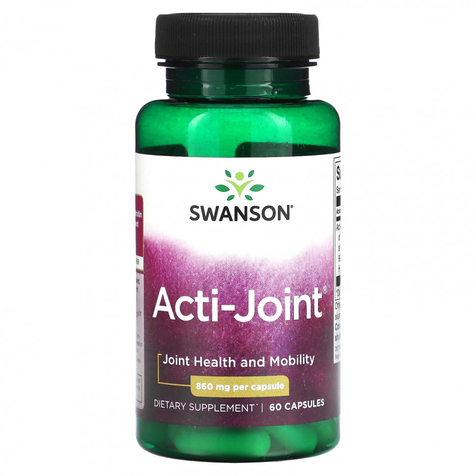   (Iherb) Swanson, Acti-Joint, 860 , 60     -     , -, 