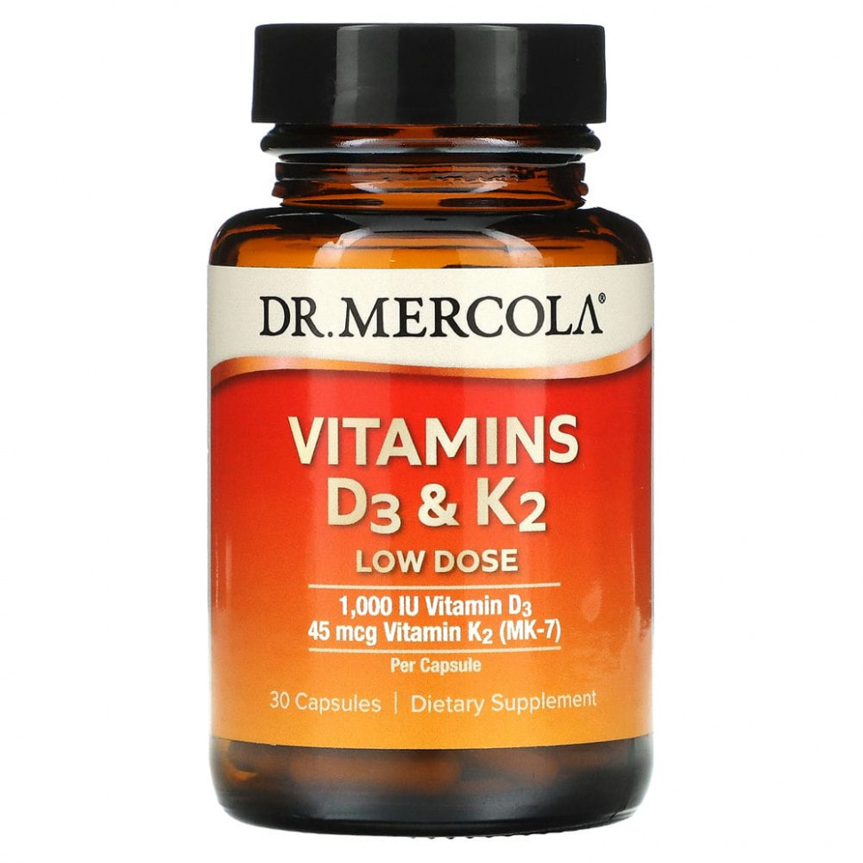   (Iherb) Dr. Mercola,  D3  K2   , 30     -     , -, 