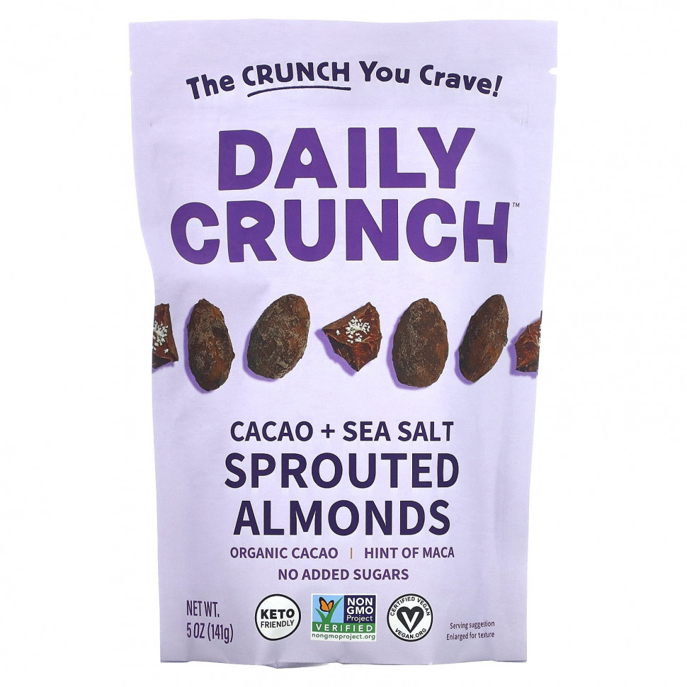 ���� ������ (Iherb) Daily Crunch, ��������� �������, ����� � ������� ����, 141 � (5 �����), ������ �� 1780 ���