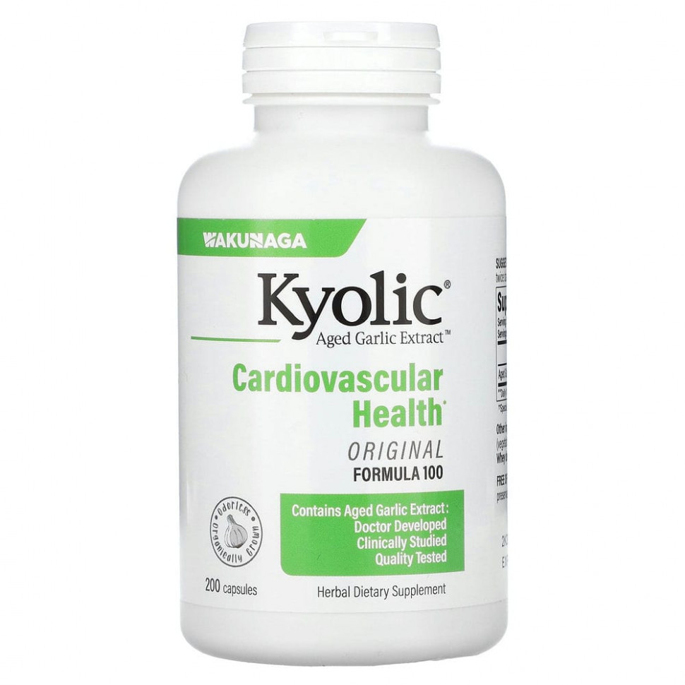   (Iherb) Kyolic,   ,  100   - , 200     -     , -, 