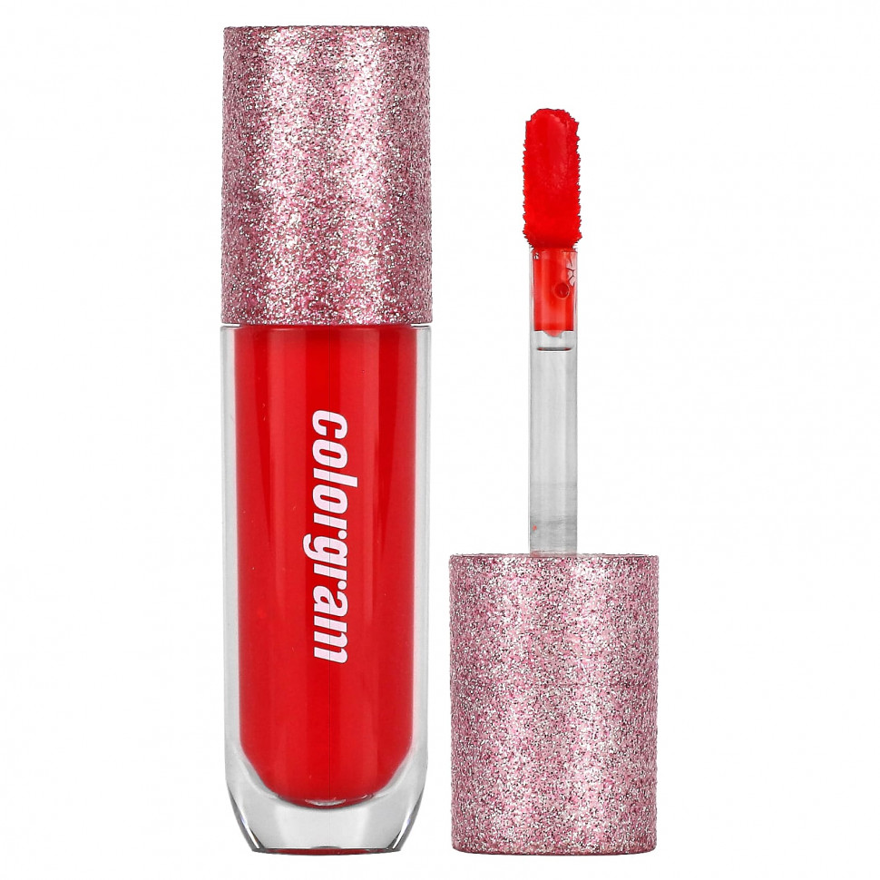 ���� ������ (Iherb) Colorgram, Thunderbolt Tint Lacquer, 02 Heart Tok: ������������ ����-�������, 4,5 � (0,15 �����), ������ �� 1590 ���