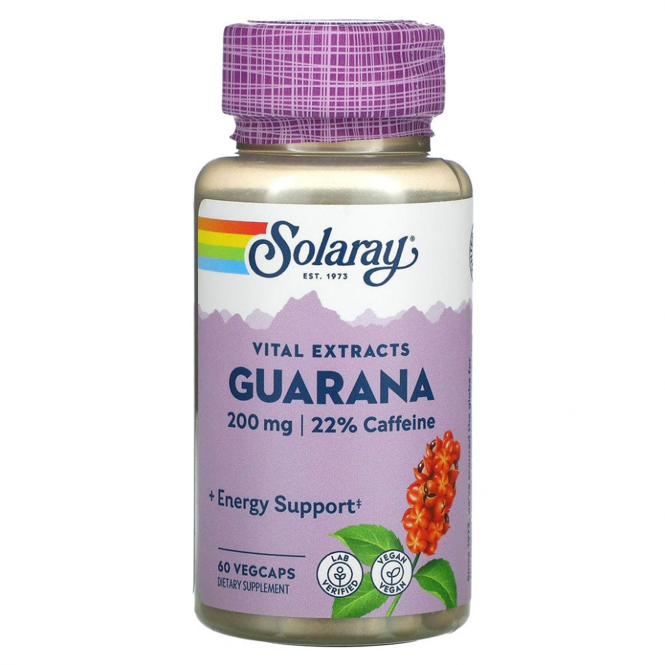 ���� ������ (Iherb) Solaray, �������� ����� �������, 200 ��, 60 ������������ ������, ������ �� 1480 ���