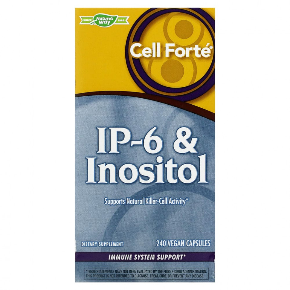   (Iherb) Nature's Way, Cell Fort? IP-6  , 240      -     , -, 