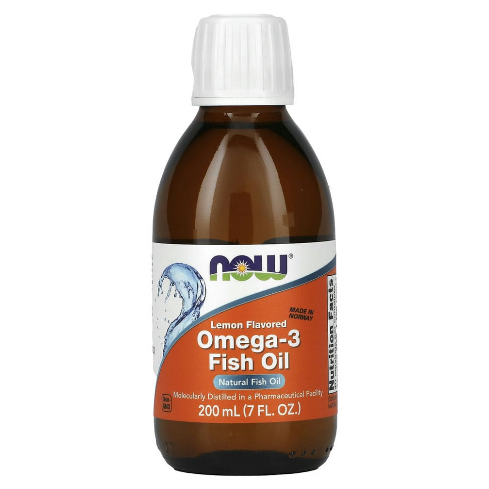   (Iherb) NOW Foods,    -3,   , 200  (7 . )    -     , -, 