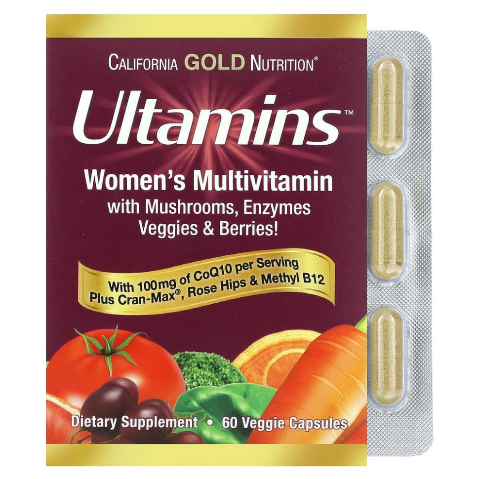   (Iherb) California Gold Nutrition, Ultamins,       Q10, , ,   , 60      -     , -, 