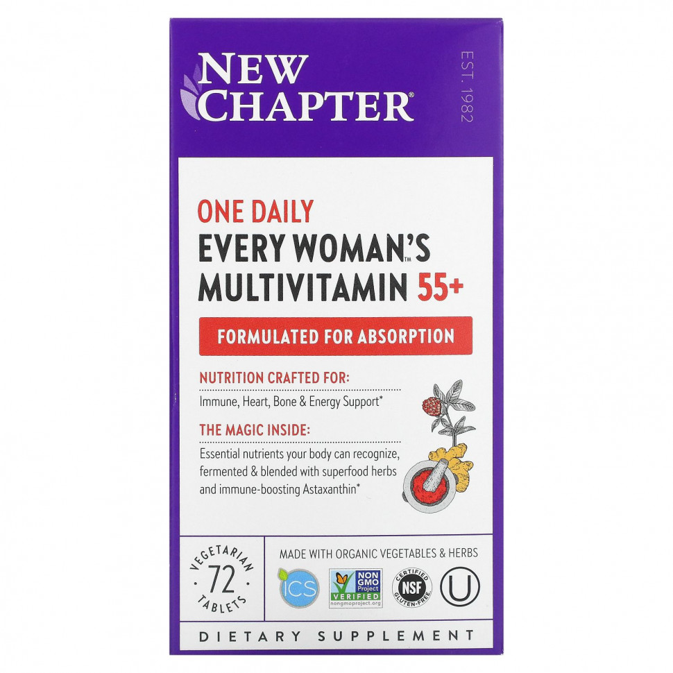   (Iherb) New Chapter,     55 ,    , 72      -     , -, 