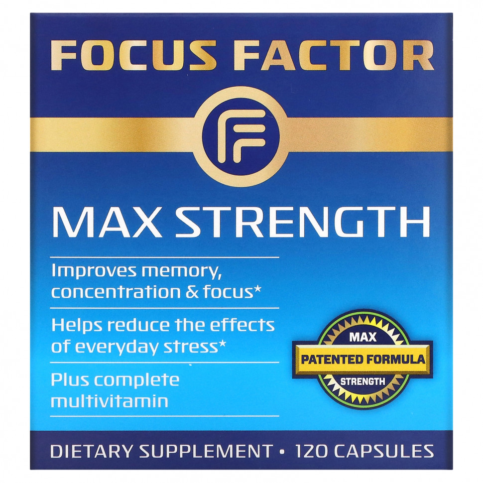   (Iherb) Focus Factor,  , 120     -     , -, 