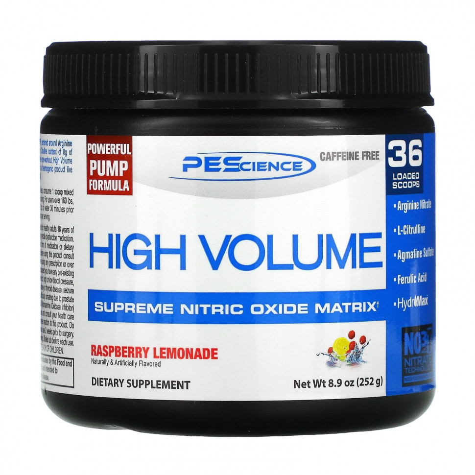 ���� ������ (Iherb) PEScience, High Volume, ������� � ������� �����, ��� �������, ��������� �������, 252 � (8,9 �����), ������ �� 6010 ���