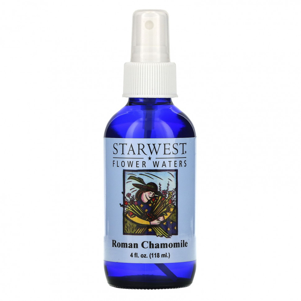   (Iherb) Starwest Botanicals, Flower Waters,  , 118  (4 fl oz)    -     , -, 