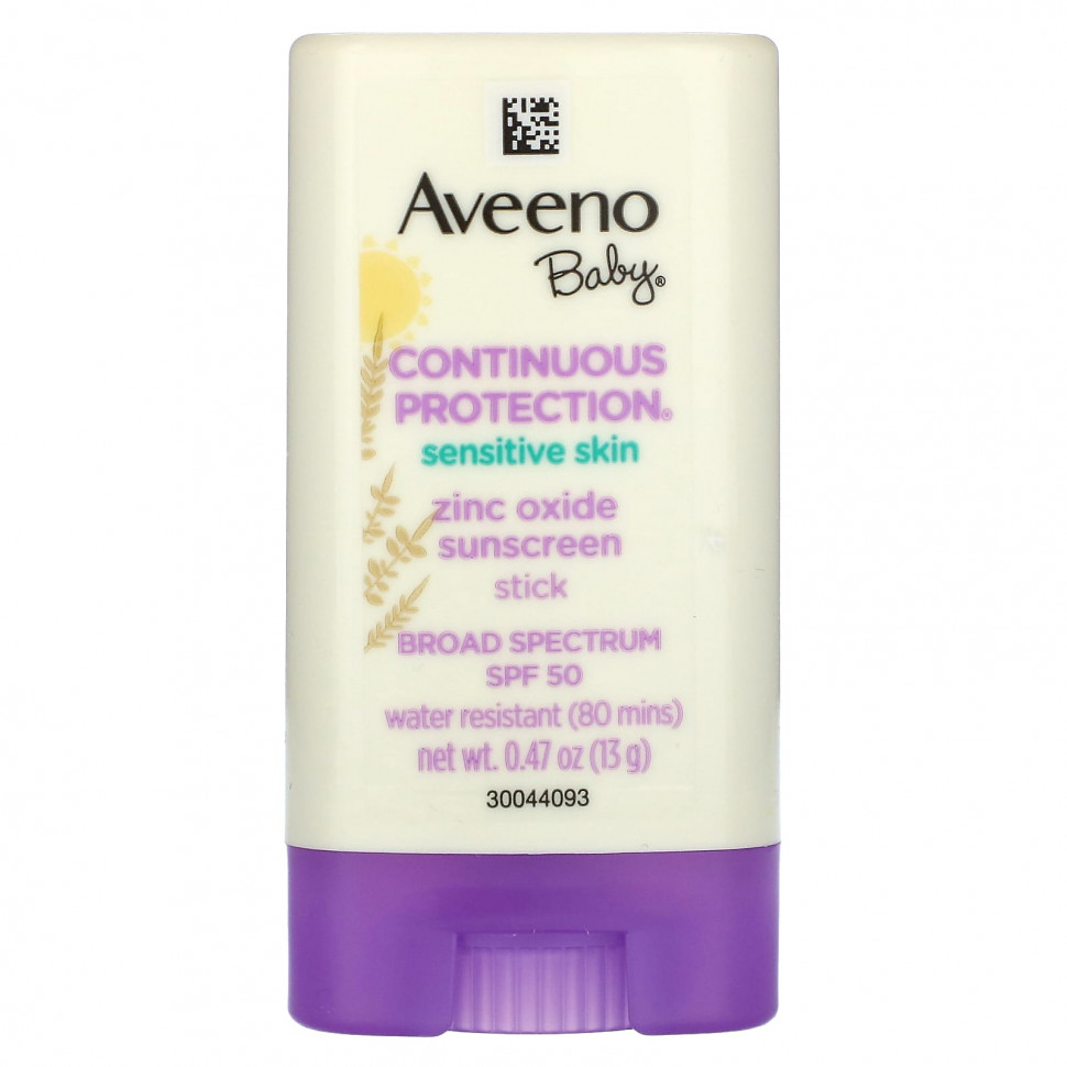 ���� ������ (Iherb) Aveeno, Baby, �������������� ���� � ������� �����, SPF 50, ��� �������, 13 � (0,47 �����), ������ �� 2120 ���
