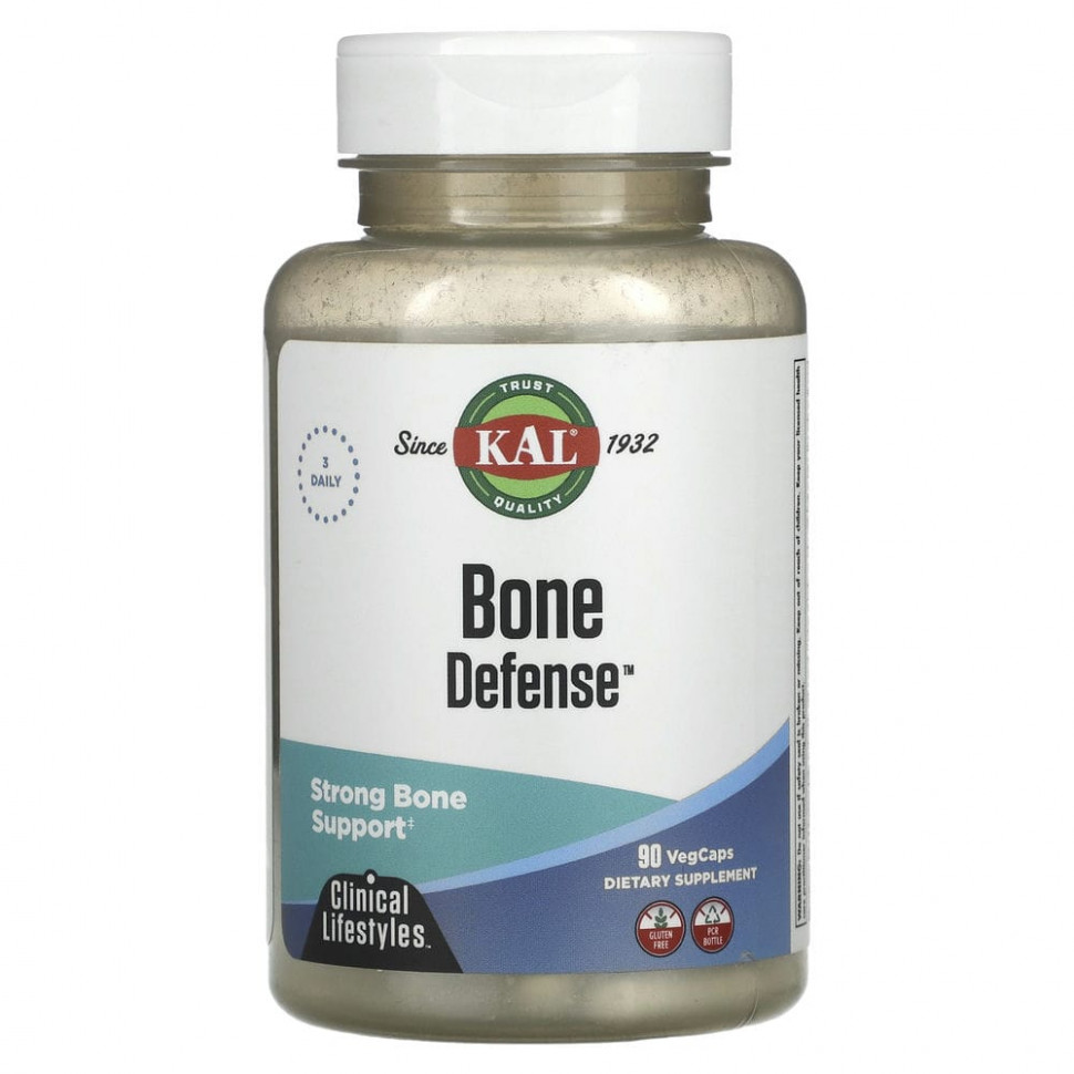 ���� ������ (Iherb) KAL, Bone Defense, ������ ������, 90 �������������� ������, ������ �� 2320 ���