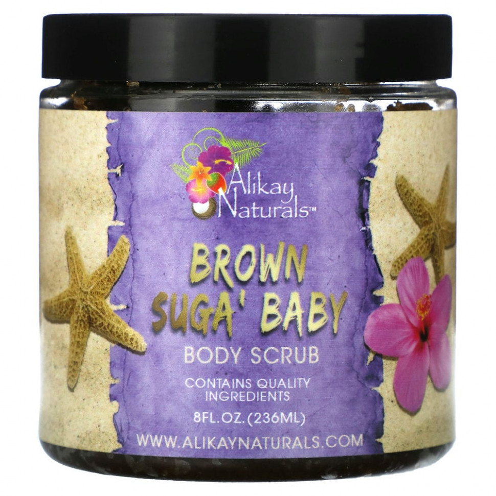 ���� ������ (Iherb) Alikay Naturals, ������� ����� ��� ���� Brown Suga, 236 �� (8 ����. �����), ������ �� 3090 ���