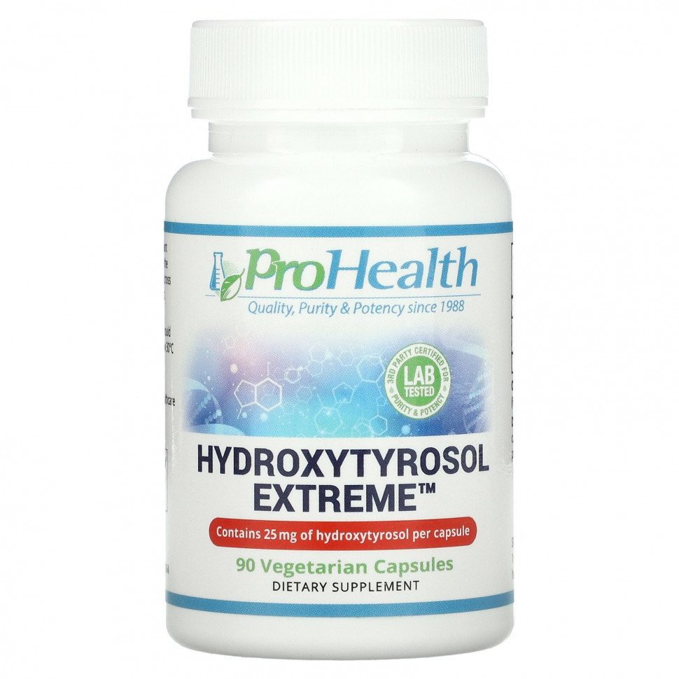   (Iherb) ProHealth Longevity, Hydroxytyrosol Extreme, 25 , 90      -     , -, 