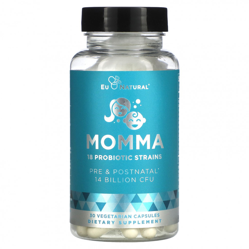   (Iherb) Eu Natural, Momma, 18  , 14  , 30      -     , -, 