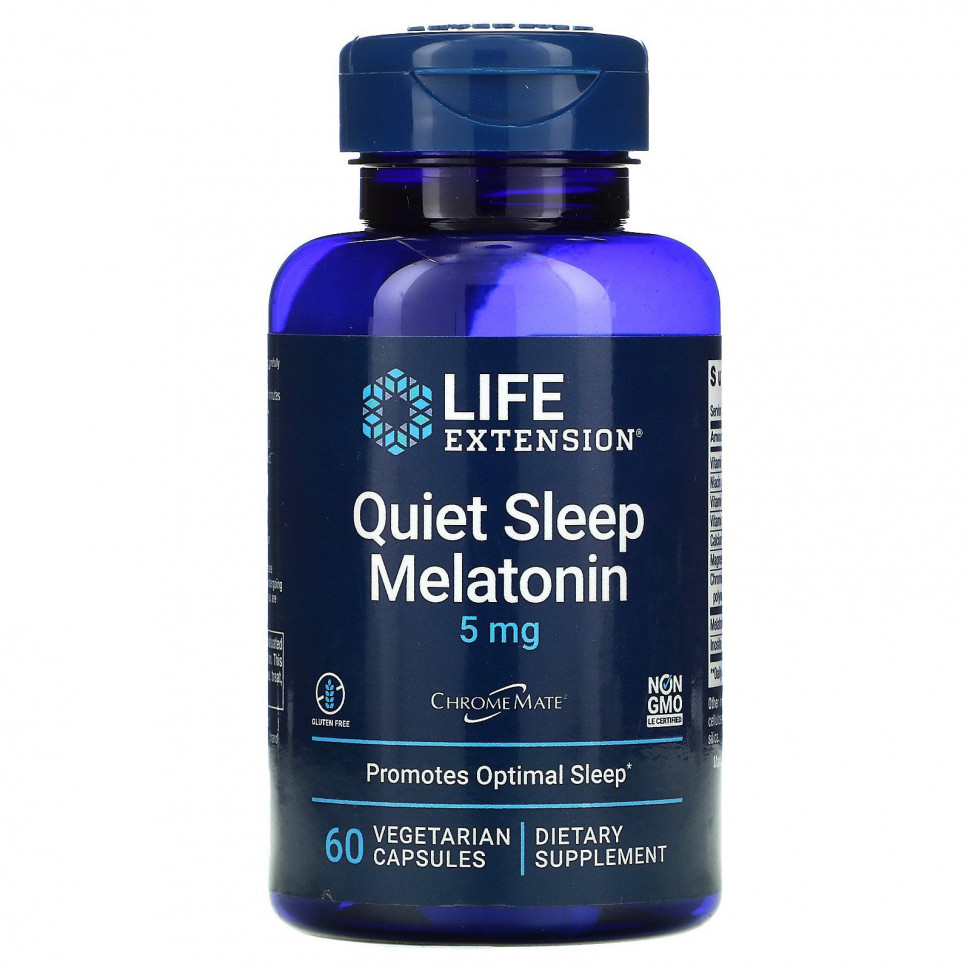   (Iherb) Life Extension, Quiet Sleep, , 5 , 60      -     , -, 