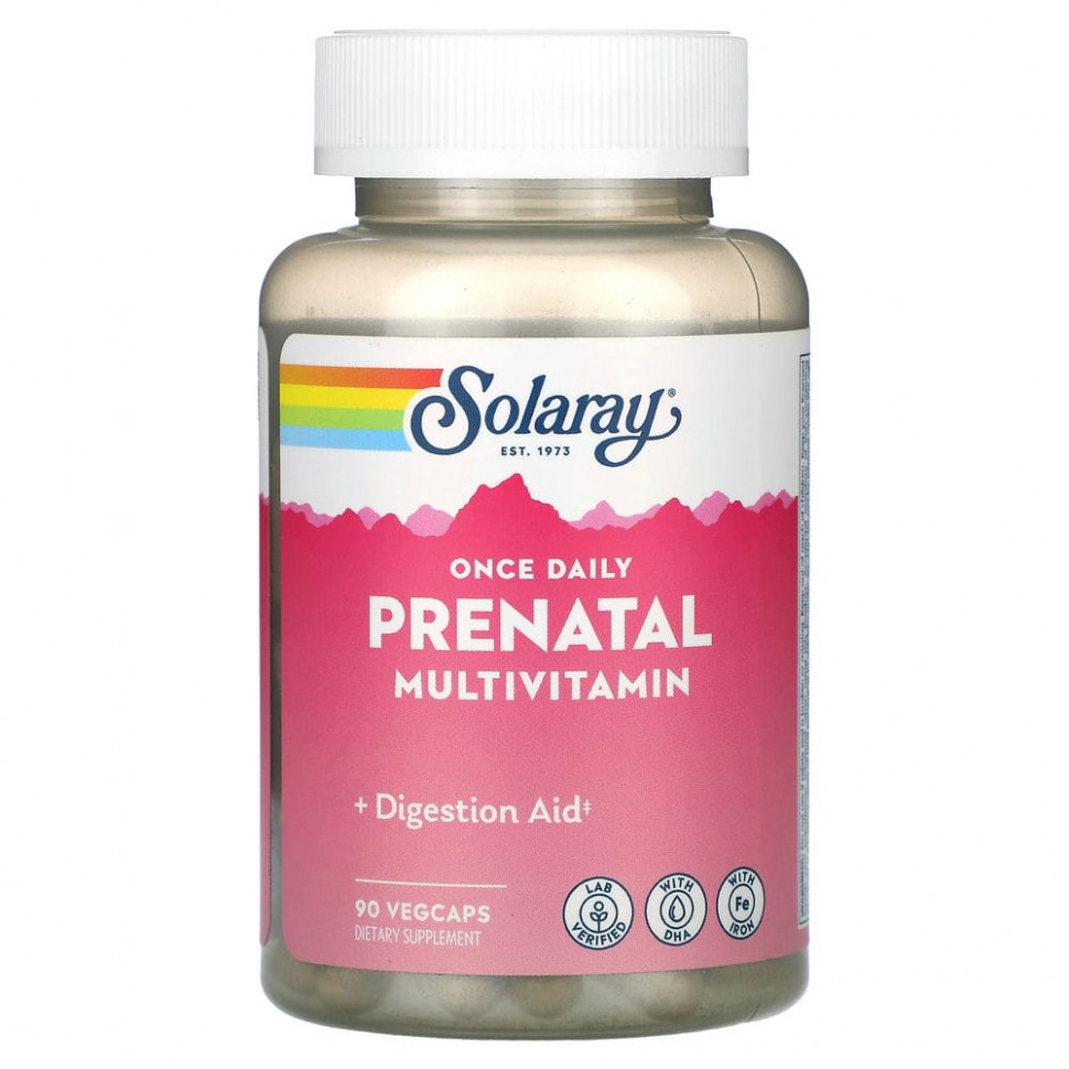   (Iherb) Solaray,   ,  , Multi-Vita-Min, 90      -     , -, 