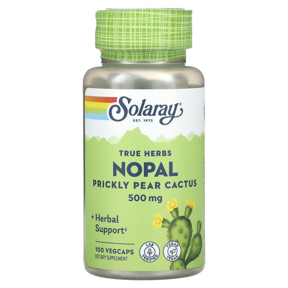   (Iherb) Solaray, True Herbs, ,   , 500 , 100      -     , -, 