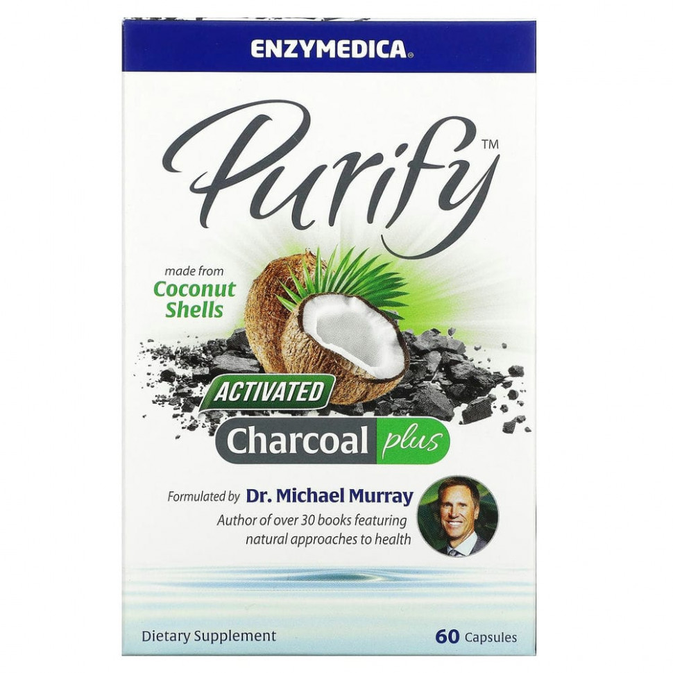 ���� ������ (Iherb) Enzymedica, Purify, �������������� �����, 60 ������, ������ �� 2480 ���