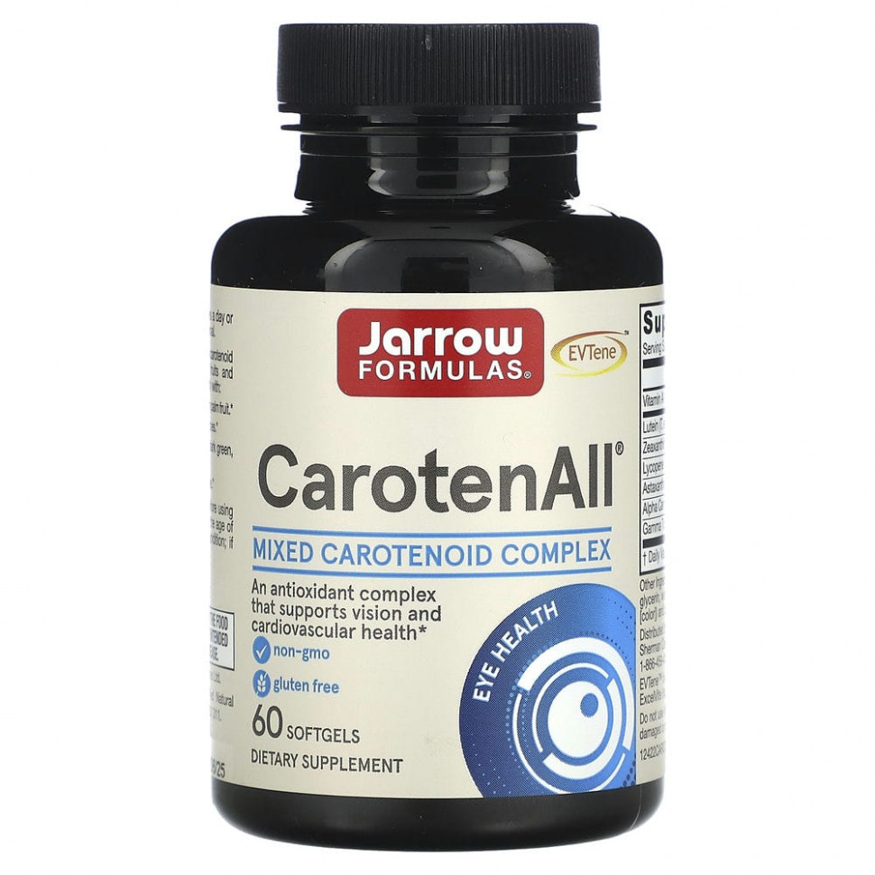   (Iherb) Jarrow Formulas, CarotenALL,    , 60     -     , -, 