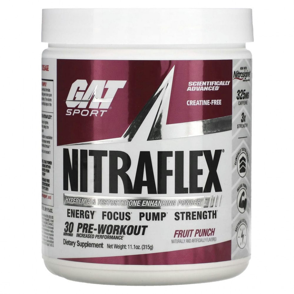   (Iherb) GAT, Sport, NITRAFLEX,    , 312  (11 )    -     , -, 