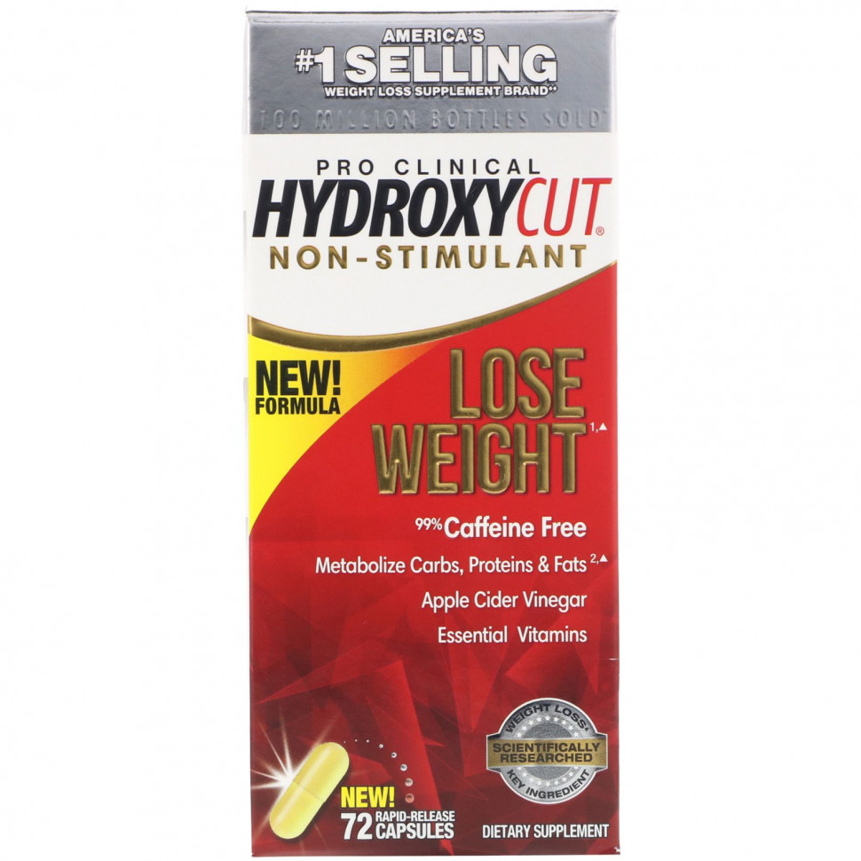 ���� ������ (Iherb) Hydroxycut, Pro Clinical Hydroxycut, ������� ��� ��������� ��� ������������, 72 ����������������� �������, ������ �� 4840 ���