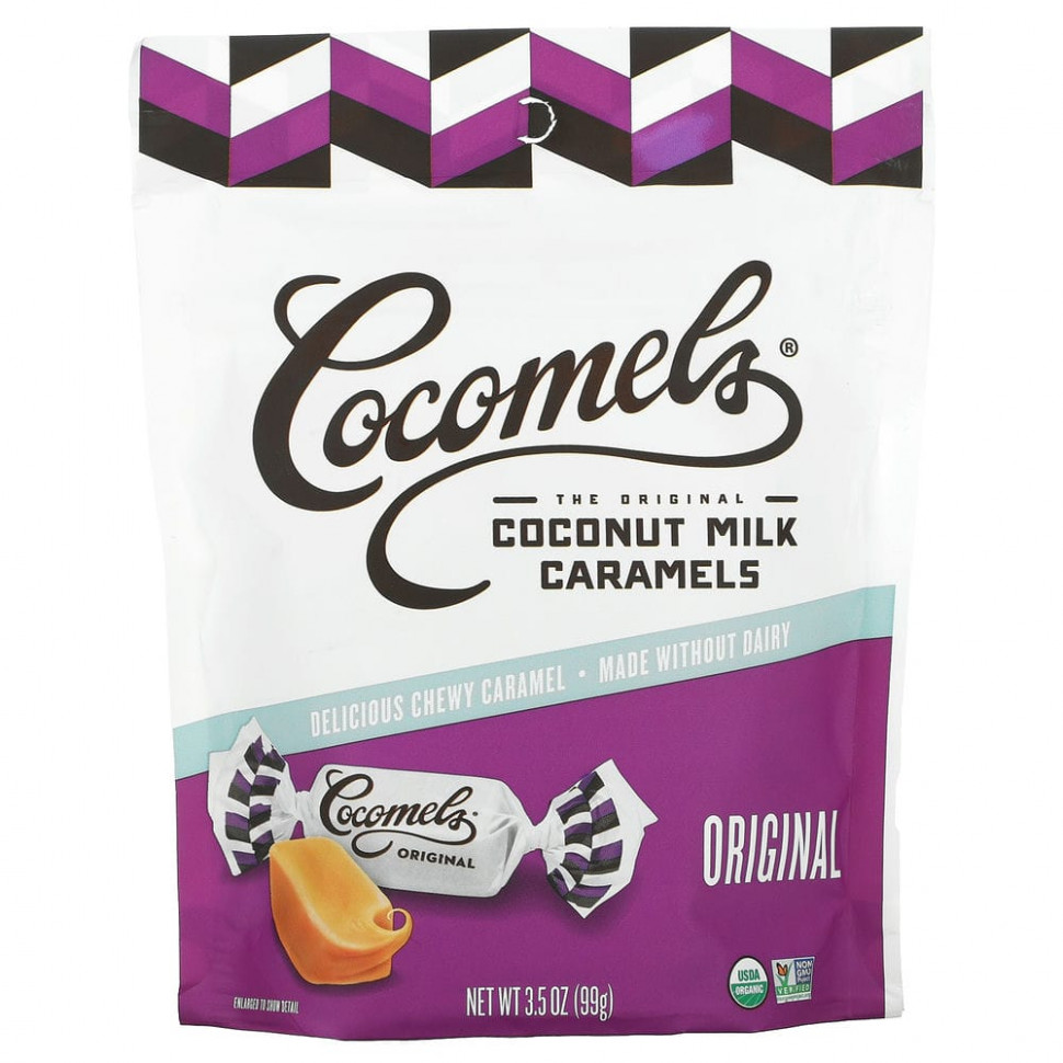 ���� ������ (Iherb) Cocomels, ������������ �������� �� ���������� ������, �����������, 100 � (3,5 �����), ������ �� 1080 ���