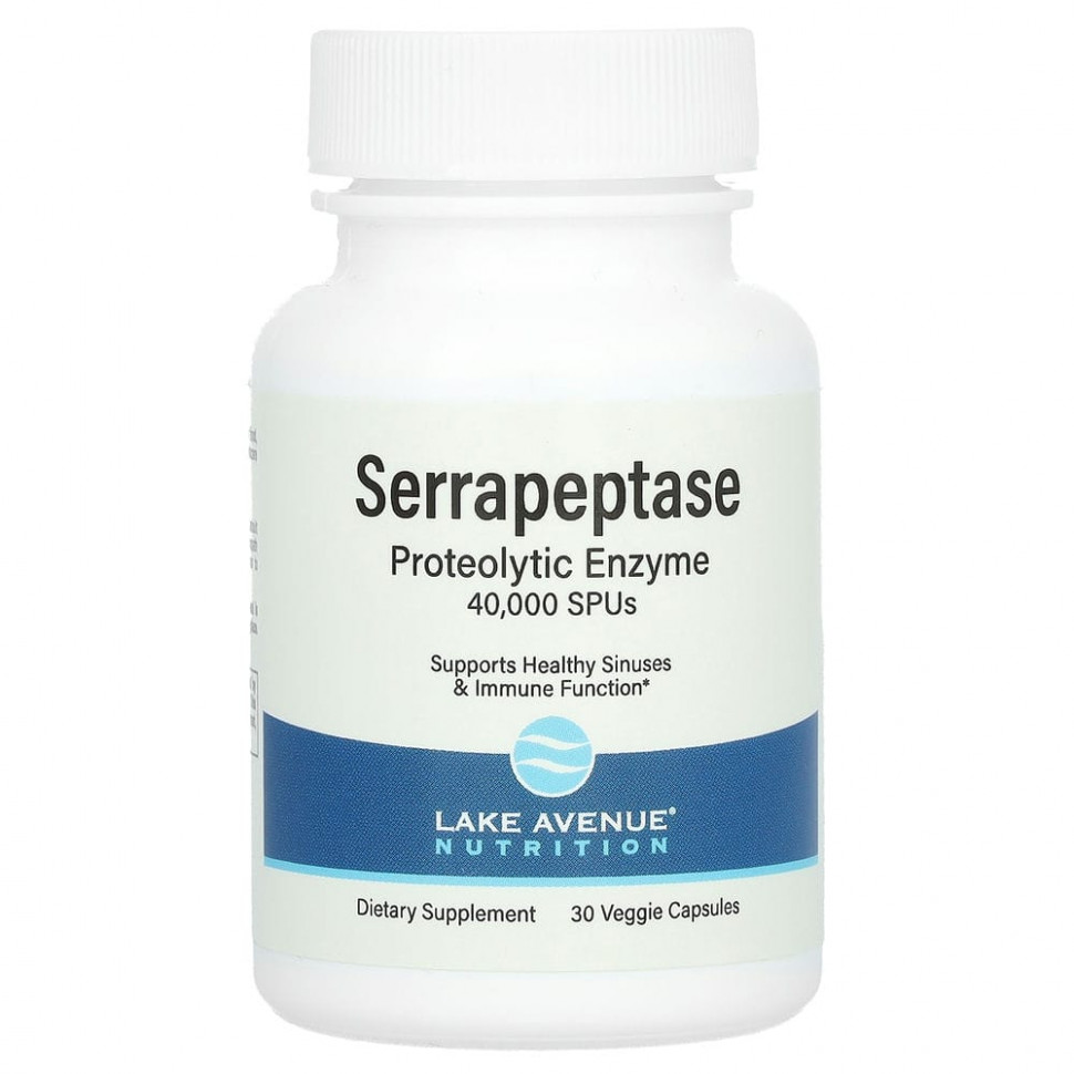 ���� ������ (Iherb) Lake Avenue Nutrition, ������������, ���������������� �������, 40 000 SPU, 30 ������������ ������, ������ �� 1490 ���